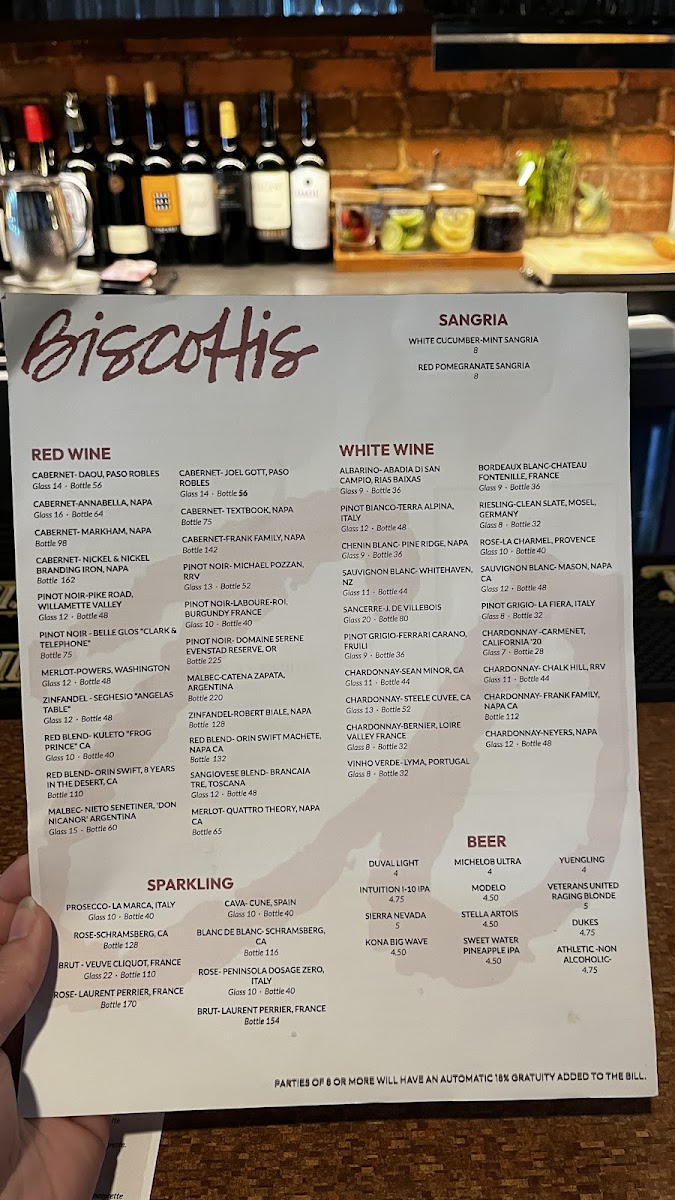 Biscottis Menu - Image 3